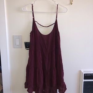 Maroon Summer Dress